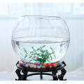 wholesale clear large small round glass fish bowl